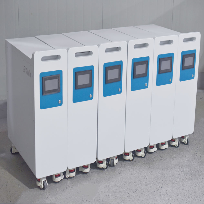 Υψηλής απόδοσης 51.2V 10-15KWh Αποθήκευση Λιθιοϊοντικών μπαταριών με έξυπνο BMS