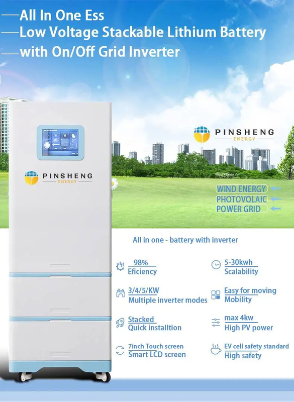 100ah 150ah 10kwh 25kw 10kw Inverter Συστήματα αποθήκευσης ενέργειας για ηλιακή ενέργεια