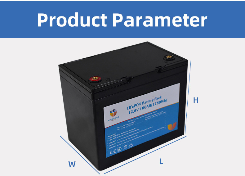Βαθύ κύκλο 12V Lifepo4 μπαταρία 12.8v 100AH χαμηλής θερμοκρασίας μπαταρίες λιθίου Κατασκευαστές για ηλιακή ενέργεια