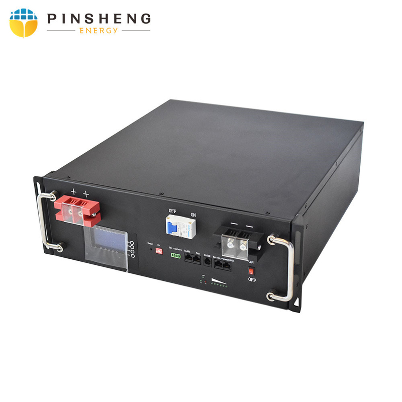 Έξυπνο BMS 51.2V DC LifePO4 Η μπαταρία κυκλώματος βαθύ κύκλο ζωής με υβριδικούς μετατροπείς