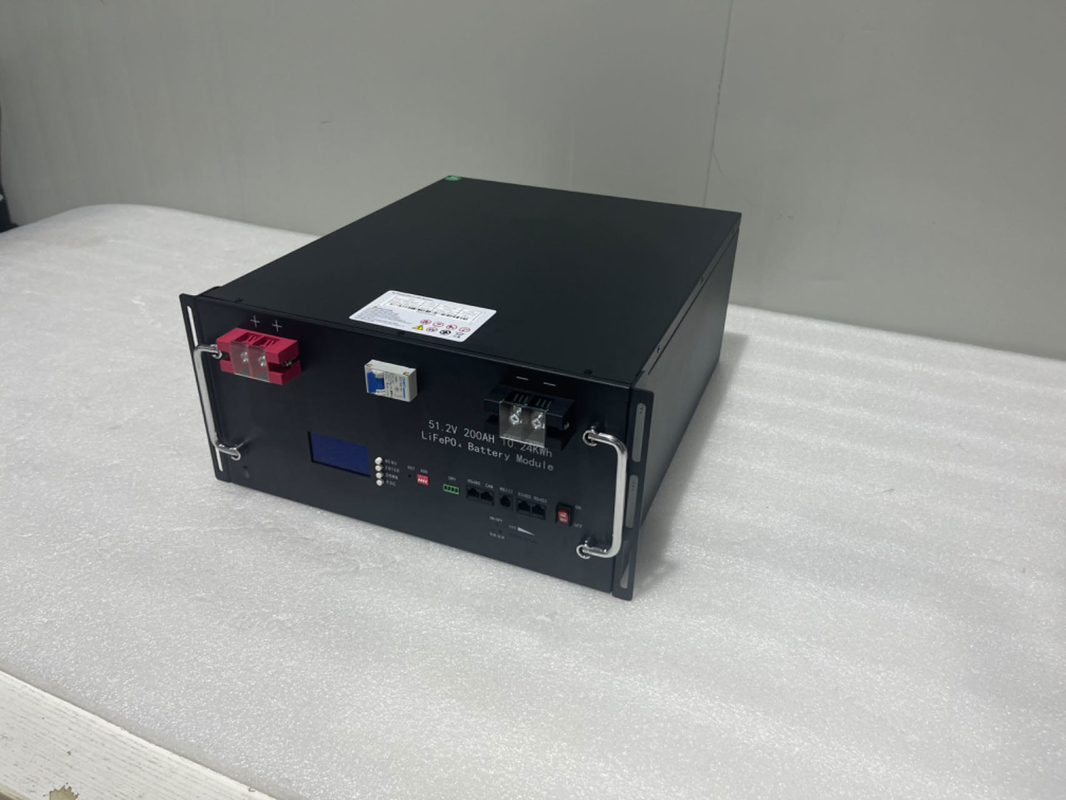 Μεγάλης χωρητικότητας ράκ 51.2V 10-60KWh Λιθιογενής μπαταρία με έξυπνο BMS
