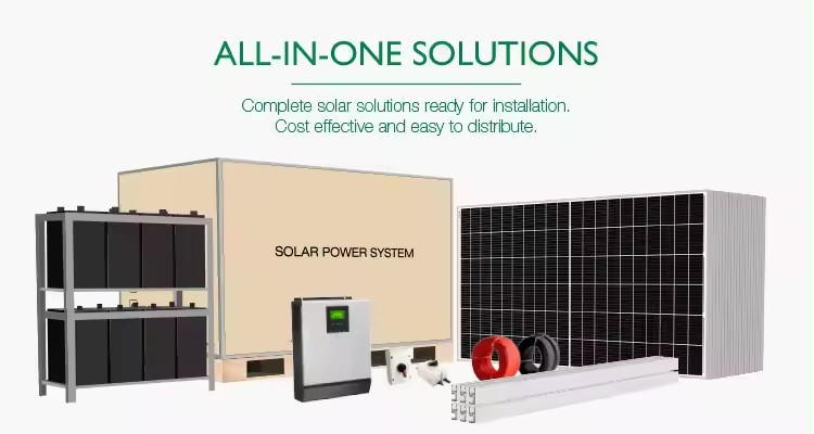 20KW 30KW 50KW Ηλιακό σύστημα ενέργειας με 25 χρόνια ζωής Μονοκρυσταλλικό πυριτικό φωτοβολταϊκό για υβριδική ζωή εκτός δικτύου