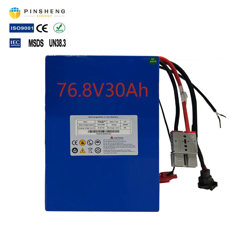 Προσαρμοσμένη τάση 76.8V 30Ah για γιοτ Λιθίου Ιόντων μπαταρία για ηλεκτρικά γιοτ OEM ODM
