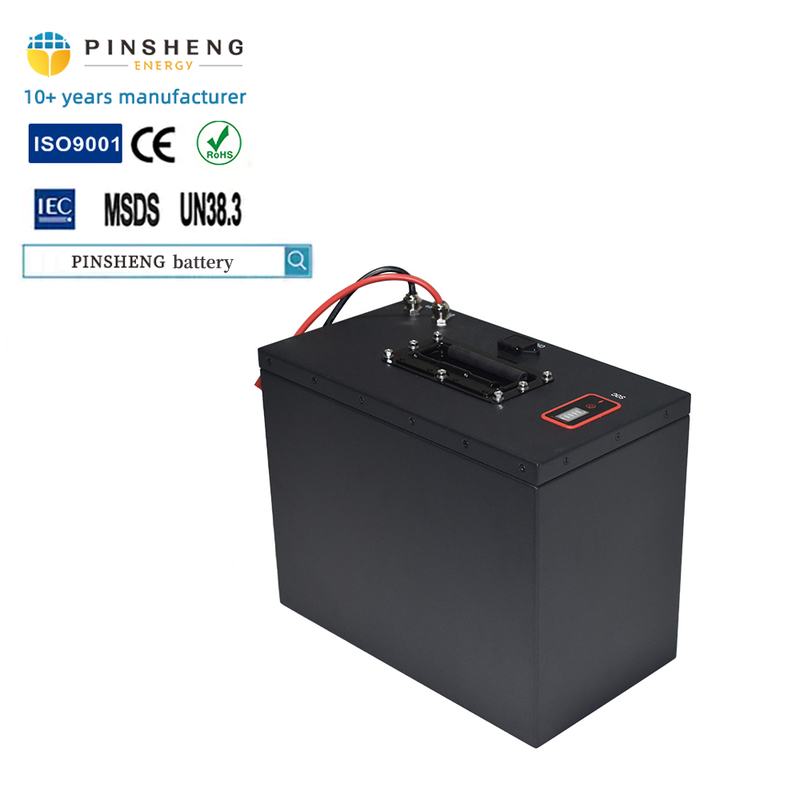 Pinsheng Customizable 72V 50Ah LiFePO4 Battery with 3 Years Warranty for Electric Vehicles and Solar Storage