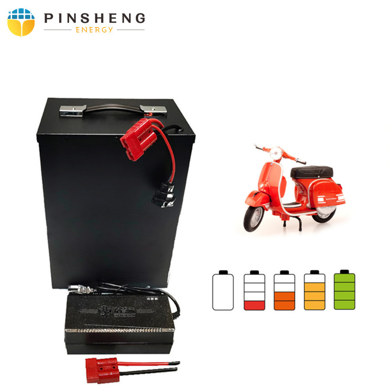 PINSHENG ENERGY 72V 30Ah Lithium Ion Battery Pack with 84V Charging Cut-off and 56V Discharge Cut-off for Electric Bicycles and Scooters