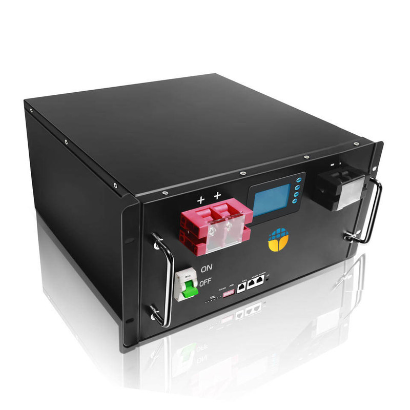 48V 200Ah LiFePO4 μπαταρία με 6000 φορές κύκλο ζωής 51.2V 5KWh Ηλιακή ενέργεια Αποθήκευση μπαταρία ιόντων λιθίου