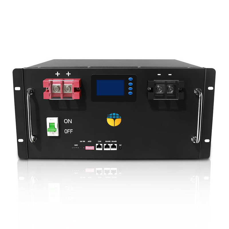 48V 200Ah LiFePO4 μπαταρία με 6000 φορές κύκλο ζωής 51.2V 5KWh Ηλιακή ενέργεια Αποθήκευση μπαταρία ιόντων λιθίου