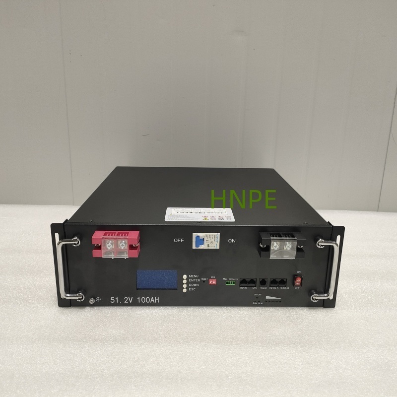 HNPE 51.2V 10KWH Συσσωρευτής Μπαταριών Lifepo4 με 6000 Κύκλους Διάρκειας για Σύστημα Αποθήκευσης Ενέργειας Solar για το Σπίτι