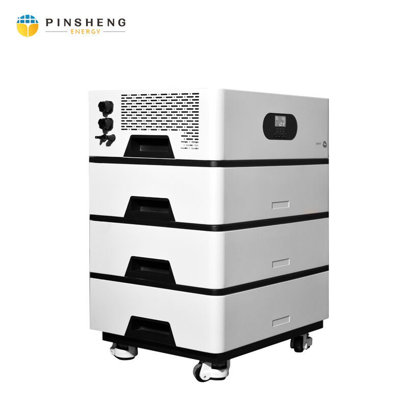 Υψηλής Απόδοσης 10KW 20KW Πλήρες Κιτ Με Bluetooth Υβριδικό Inverter Σύστημα Αποθήκευσης Ηλιακής Ενέργειας Deep Cycle LiFePO4 Μπαταρία