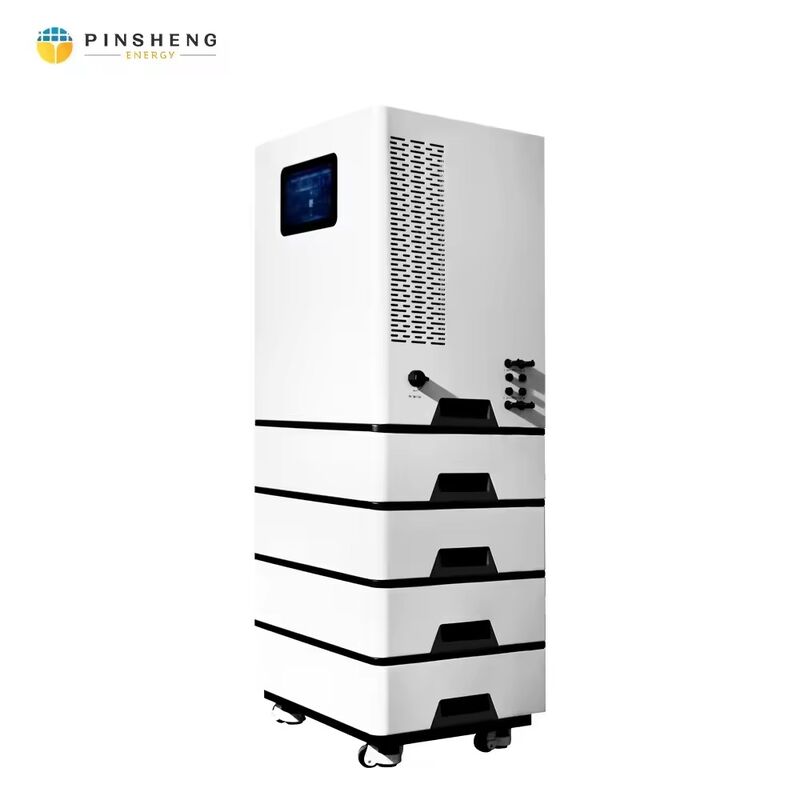 Σύστημα μπαταρίας all-in-one 48v Lifepo4 10kwh 15kwh 20kwh 25kwh 30kwh με ηλιακό μετατροπέα και σύστημα αποθήκευσης ενέργειας μπαταρίας για το σπίτι