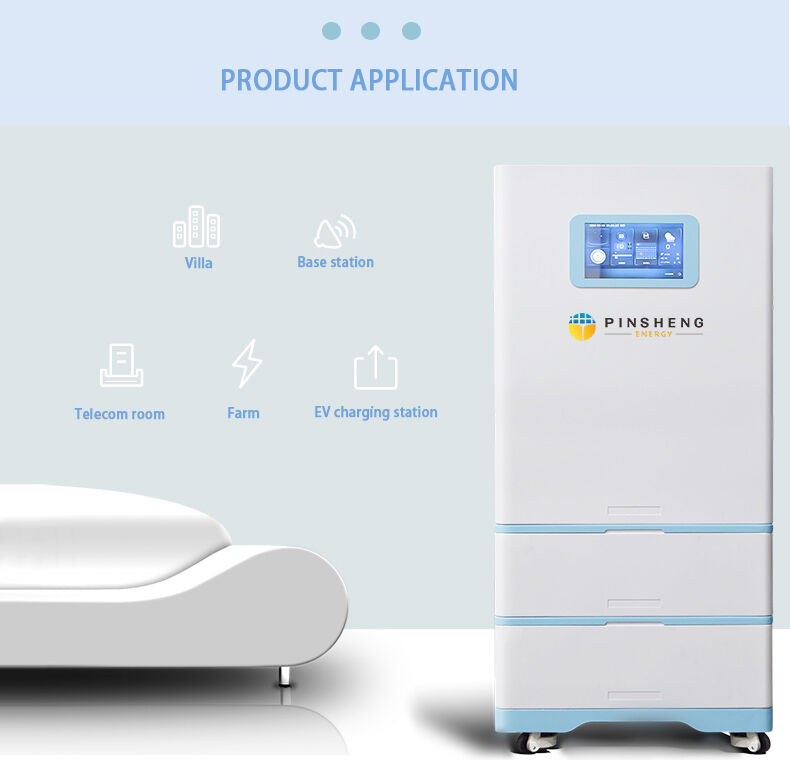 PINSHENG Υψηλή τάση 10Kw 20Kwh 25Kwh 30Kwh μπαταρία Οικιακή χρήση όλα σε ένα μετατροπέα Υβριδικό ηλιακό σύστημα ενέργειας