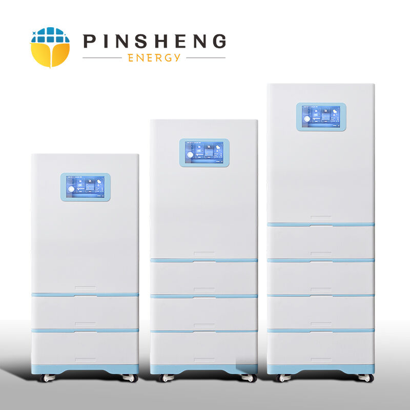 PINSHENG Υψηλή τάση 10Kw 20Kwh 25Kwh 30Kwh μπαταρία Οικιακή χρήση όλα σε ένα μετατροπέα Υβριδικό ηλιακό σύστημα ενέργειας