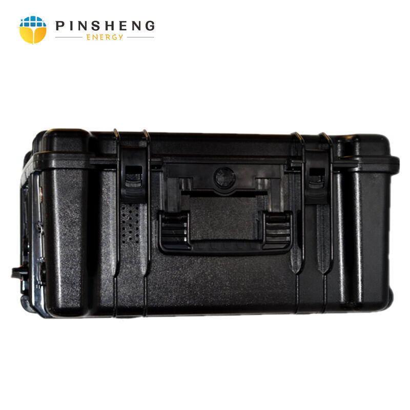 Φορητή ηλιακή λύση PINSHENG 2000W Σταθμός παραγωγής ενέργειας εξωτερικού χώρου Σύστημα εφεδρικής ισχύος Φορητός σταθμός παραγωγής ενέργειας 2000Wh