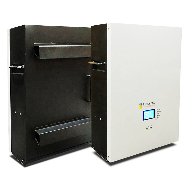 Βαθύ πακέτο τοποθετημένο τοίχος 48V 200Ah 20KWh μπαταριών αποθήκευσης LiFePO4 ηλιακής ενέργειας κύκλων