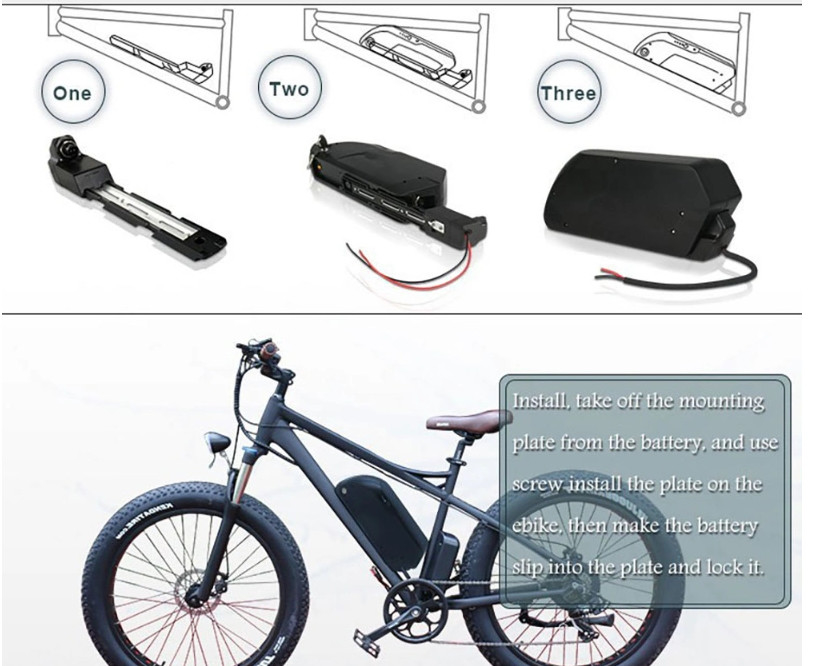 E-Move E-Bike E-Scooter Επαναφορτιζόμενη μπαταρία ιόντων λιθίου Βαθύς κύκλος IP65 Αδιάβροχο