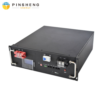 Έξυπνο BMS 51.2V DC LifePO4 Η μπαταρία κυκλώματος βαθύ κύκλο ζωής με υβριδικούς μετατροπείς
