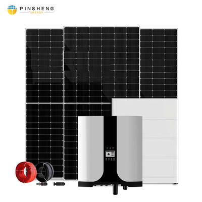PINSHENG 10KW Off Grid Ηλιακό Σύστημα 10000W Πλήρες Ηλιακό Σύστημα Ηλιακά πάνελ με μπαταρία ESS