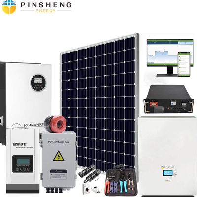 ON GRID OFF GRID Σύστημα Ηλιακής Ενέργειας 3KW 5KW 10KW 15KW 20kw 30kw Για Οικιακό Ηλιακό