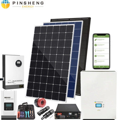 ON GRID OFF GRID Σύστημα ηλιακής ενέργειας 3KW 5KW 10KW 15KW Για Οικιακή Ηλιακή