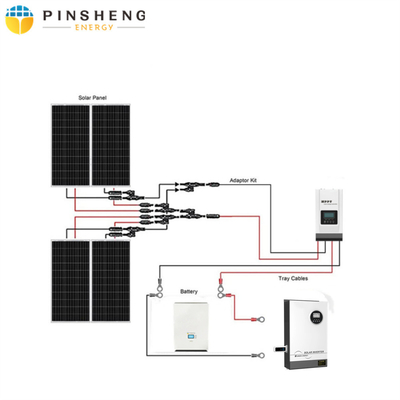 Από την πλήρη αποθήκευση 5kwh 10kw 8kw μπαταριών ηλιακών συστημάτων πλέγματος